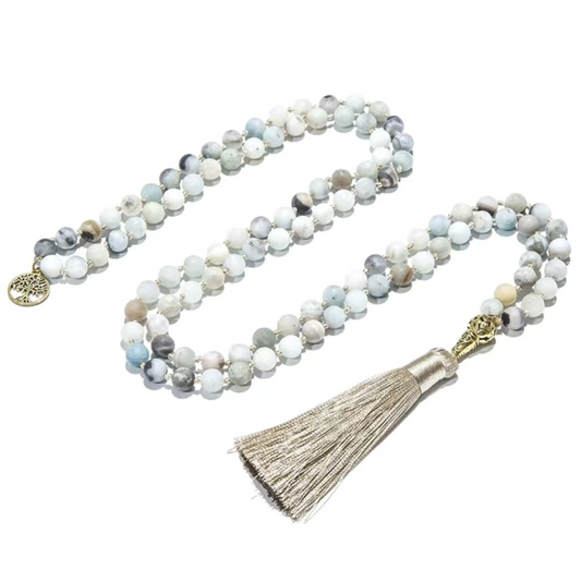 Amazonite Mala