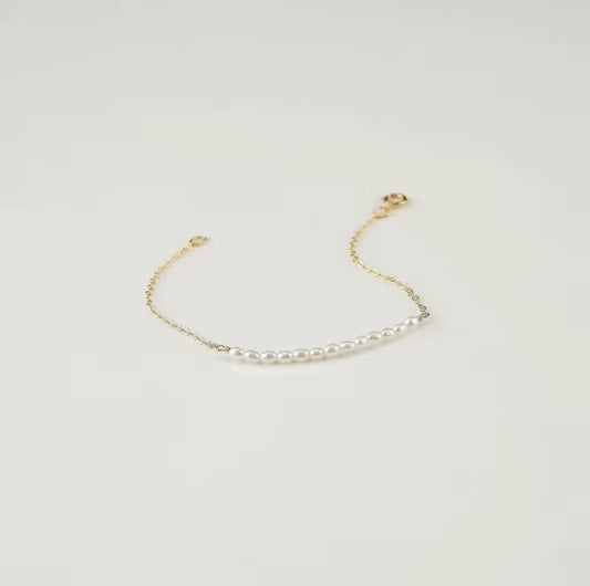 Pearl Bar Bracelet