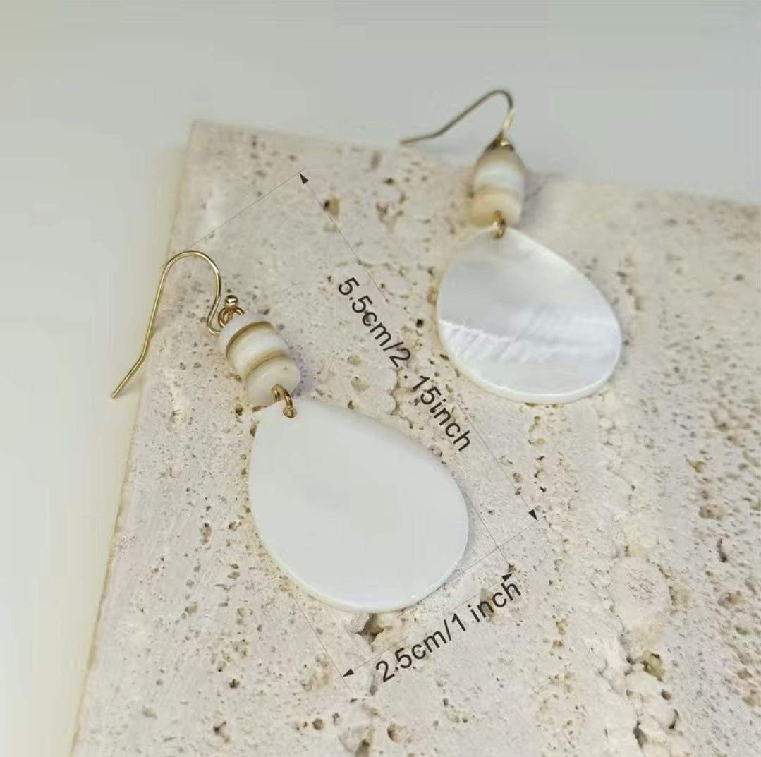 Handmade Shell Earrings