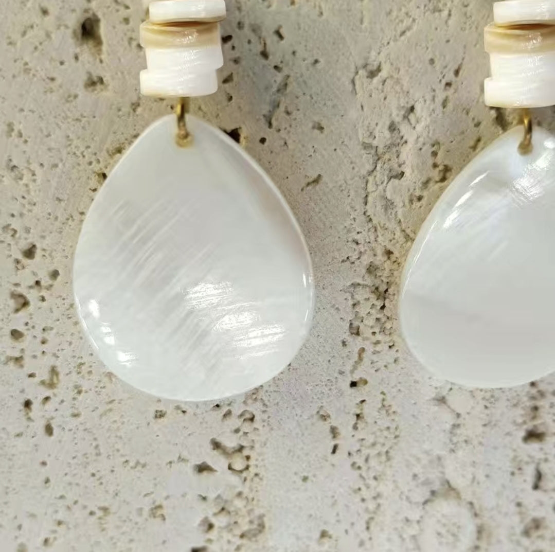 Handmade Shell Earrings